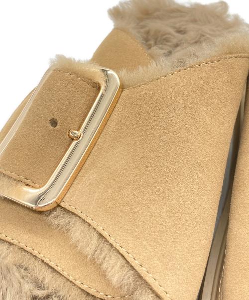 MOHI（モヒ）MOHI (モヒ) ビッグバックルサンダル ブラウン サイズ:37の古着・服飾アイテム