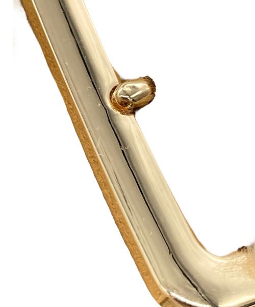 MOHI（モヒ）MOHI (モヒ) ビッグバックルサンダル ブラウン サイズ:37の古着・服飾アイテム