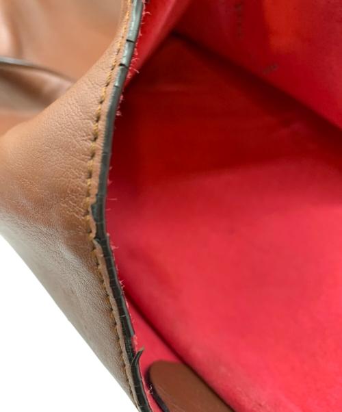 STELLA McCARTNEY（ステラマッカートニー）STELLA McCARTNEY (ステラマッカートニー) パンチングロゴトートバッグ ブラウンの古着・服飾アイテム