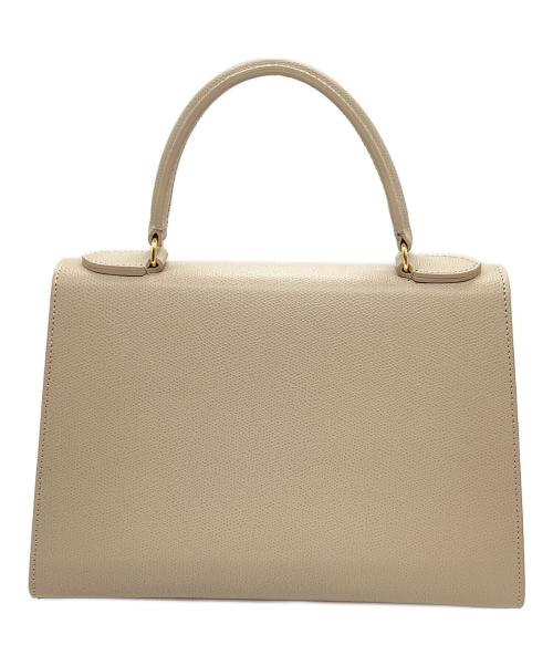 CARBOTTI（カルボッティ）CARBOTTI (カルボッティ) ELENA 243 ハンドバッグ 2way 2WAYハンドバッグ ベージュの古着・服飾アイテム