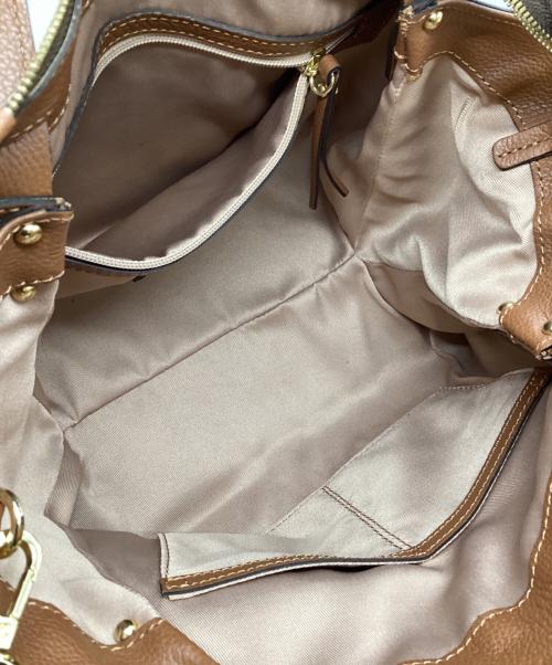 GIANNI CHIARINI（ジャンニ キアリーニ）GIANNI CHIARINI (ジャンニ キアリーニ) 2WAYバッグ ブラウンの古着・服飾アイテム