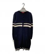 Max Mara Studioマックスマーラ ストゥディオ）の古着「カシミヤ混ニットカーディガン」｜ネイビー