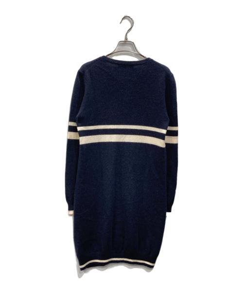 Max Mara Studio（マックスマーラ ストゥディオ）MAX MARA STUDIO (マックスマーラ ストゥディオ) カシミヤ混ニットカーディガン ネイビー サイズ:Mの古着・服飾アイテム