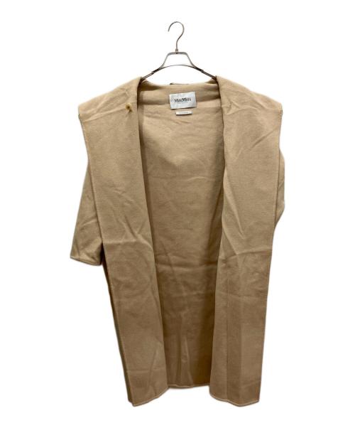 MaxMara（マックスマーラ）MaxMara (マックスマーラ) クチートアマーノ フーデッドコート ベージュ サイズ:38の古着・服飾アイテム