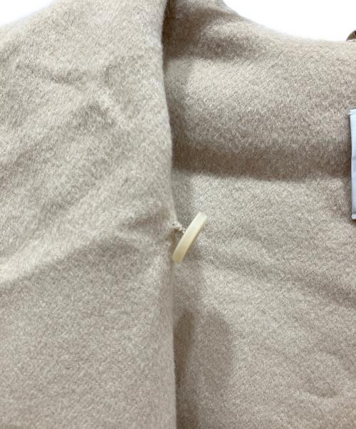 MaxMara（マックスマーラ）MaxMara (マックスマーラ) クチートアマーノ フーデッドコート ベージュ サイズ:38の古着・服飾アイテム