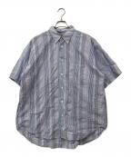 5525galleryゴーゴーニーゴーギャラリー）の古着「BD SHORT SLEEVE SHIRT / ボタンダウン ショートスリーブ シャツ」｜ブルー