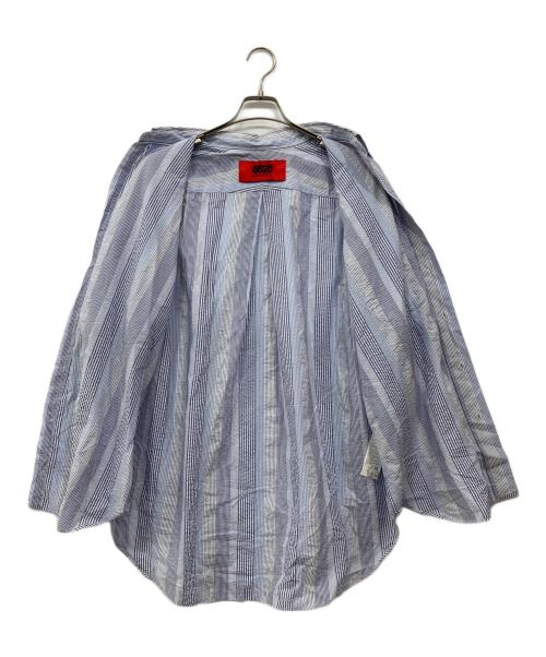 5525gallery（ゴーゴーニーゴーギャラリー）5525gallery (ゴーゴーニーゴーギャラリー) BD SHORT SLEEVE SHIRT / ボタンダウン ショートスリーブ シャツ ブルー サイズ:L/XLの古着・服飾アイテム