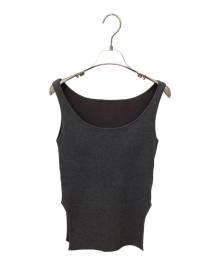 RIM.ARK（リムアーク）の古着「Oval line padset tank」｜グレー