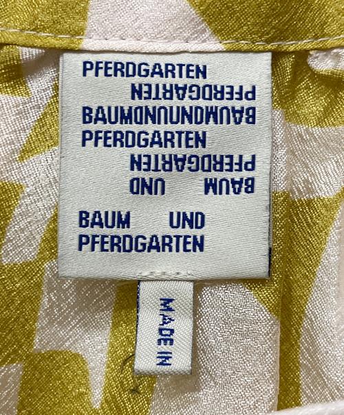 BAUM UND PFERDGARTEN（バウムウンドヘルガーデン）BAUM UND PFERDGARTEN (バウムウンドヘルガーデン) ATLANTAワンピース イエロー サイズ:FREEの古着・服飾アイテム