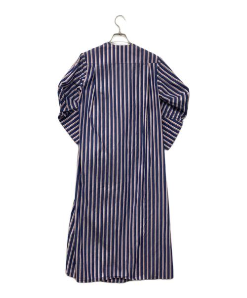 minki（レイ ビームス）minki (レイ ビームス) ストライプワンピース ネイビー サイズ:Sの古着・服飾アイテム