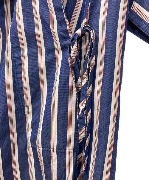 minki（レイ ビームス）minki (レイ ビームス) ストライプワンピース ネイビー サイズ:Sの古着・服飾アイテム