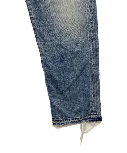chimala（チマラ）chimala (チマラ) 13.5oz Selvedge Denim Used Ankle Cut Jeans ブルー サイズ:26の古着・服飾アイテム