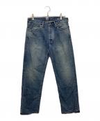 chimalaチマラ）の古着「13.5oz Selvedge Denim Used Ankle Cut Jeans」｜ブルー