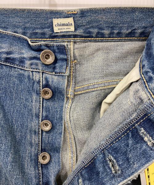 chimala（チマラ）chimala (チマラ) DENIM BAGGY CUT/デニムバギーカット ブルー サイズ:32 未使用品の古着・服飾アイテム
