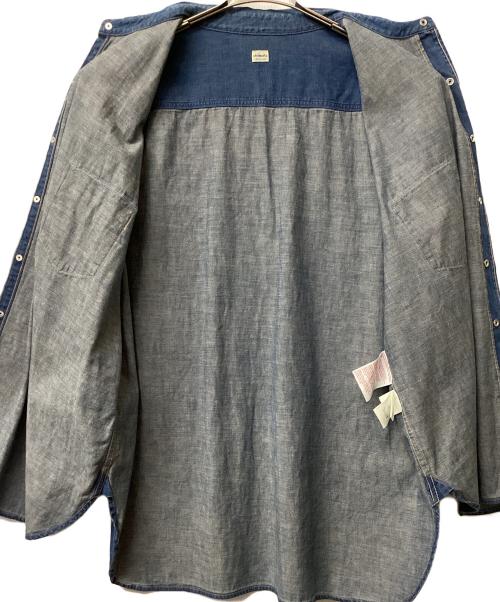 chimala（チマラ）chimala (チマラ) DENIM WESTERN SHIRT(デニム ウエスタン シャツ) ブルー サイズ:XXLの古着・服飾アイテム