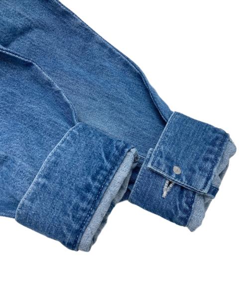VIRGOwearworks（ヴァルゴウェアワークス）VIRGOwearworks (ヴァルゴウェアワークス) 女神織DENIMES (メガミオリデニム) Type-2 wide denim Jacket ブルー サイズ:2の古着・服飾アイテム