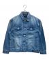 VIRGOwearworks（ヴァルゴウェアワークス）の古着「Type-2 wide denim Jacket」｜ブルー