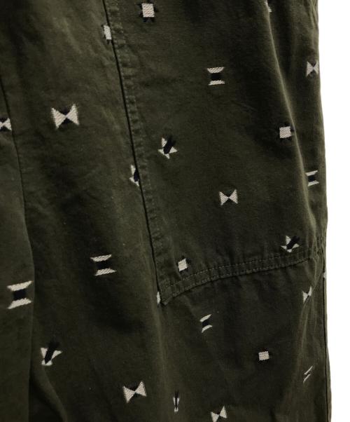 homspun（ホームスパン）homspun (ホームスパン) カットジャガードパンツ カーキ サイズ:Mの古着・服飾アイテム