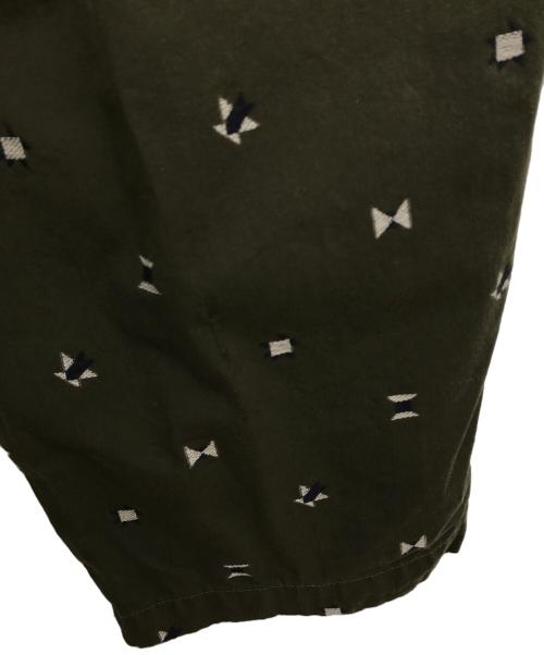 homspun（ホームスパン）homspun (ホームスパン) カットジャガードパンツ カーキ サイズ:Mの古着・服飾アイテム
