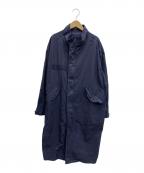 CLOTH&CROSSクロスアンドクロス）の古着「フィールドコート」｜ネイビー