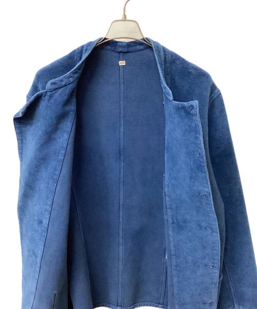 OUTIL（ウティ）OUTIL (ウティ) VESTE CIZE ブルー サイズ:4の古着・服飾アイテム