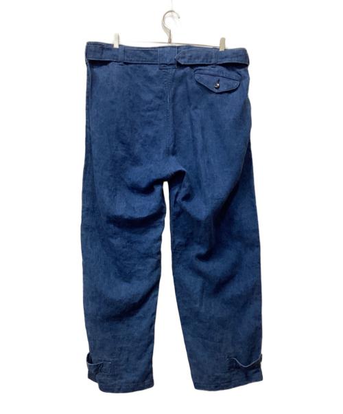 OUTIL（ウティ）OUTIL (ウティ) PANTALON CHASSIGNOLLES インディゴ サイズ:4の古着・服飾アイテム
