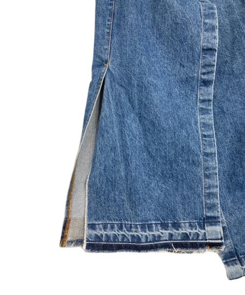 TOGA TOO（トーガ・トゥ）TOGA TOO (トーガ・トゥ) デニムラップスカート ブルー サイズ:SIZE Sの古着・服飾アイテム