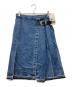 TOGA TOO（トーガ・トゥ）の古着「デニムラップスカート」｜ブルー