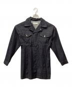 TOGA ARCHIVESトーガアーカイブス）の古着「Indigo denim long shirt(インディゴデニムロングシャツ)」｜インディゴ