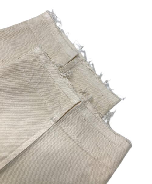 TOGA TOO（トーガ・トゥ）TOGA TOO (トーガ・トゥ) Wide denim pants アイボリー サイズ:XSの古着・服飾アイテム