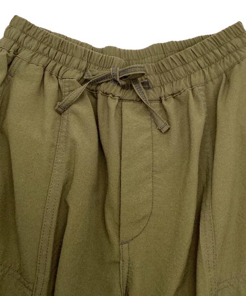 beautiful people（ビューティフルピープル）beautiful people (ビューティフルピープル) tropical wool bow silhouette pants カーキ サイズ:38の古着・服飾アイテム