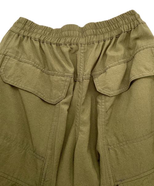 beautiful people（ビューティフルピープル）beautiful people (ビューティフルピープル) tropical wool bow silhouette pants カーキ サイズ:38の古着・服飾アイテム