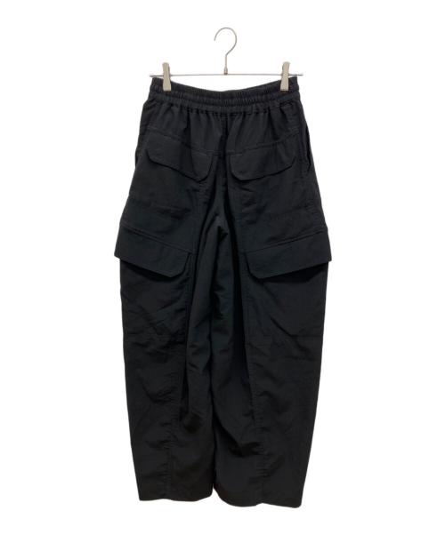 beautiful people（ビューティフルピープル）beautiful people (ビューティフルピープル) tropical wool bow silhouette pants ブラック サイズ:36の古着・服飾アイテム