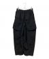 beautiful people (ビューティフルピープル) tropical wool bow silhouette pants ブラック サイズ:36：8000円