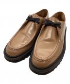 DRIES VAN NOTENドリスヴァンノッテン）の古着「シャークソールレザーシューズ」｜ブラウン