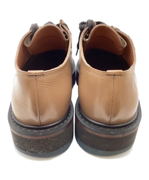 DRIES VAN NOTEN（ドリスヴァンノッテン）DRIES VAN NOTEN (ドリスヴァンノッテン) シャークソールレザーシューズ ブラウン サイズ:41の古着・服飾アイテム