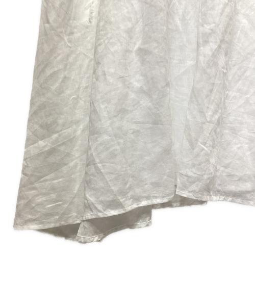HAVEL studio（ハーヴェル スタジオ）HAVEL studio (ハーヴェル スタジオ) LINEN OP WITH WRAP CLOTH ホワイト サイズ:Freeの古着・服飾アイテム