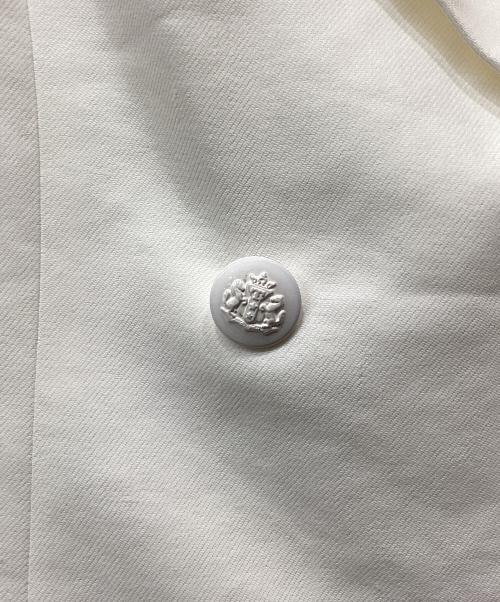 ANAYI（アナイ）ANAYI (アナイ) ラミーストレッチテーラードジレ ホワイト サイズ:38の古着・服飾アイテム