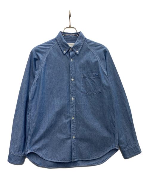 halfTen（ハーフテン）halfTen (ハーフテン) ボタンダウンシャツ インディゴ サイズ:SIZE0の古着・服飾アイテム