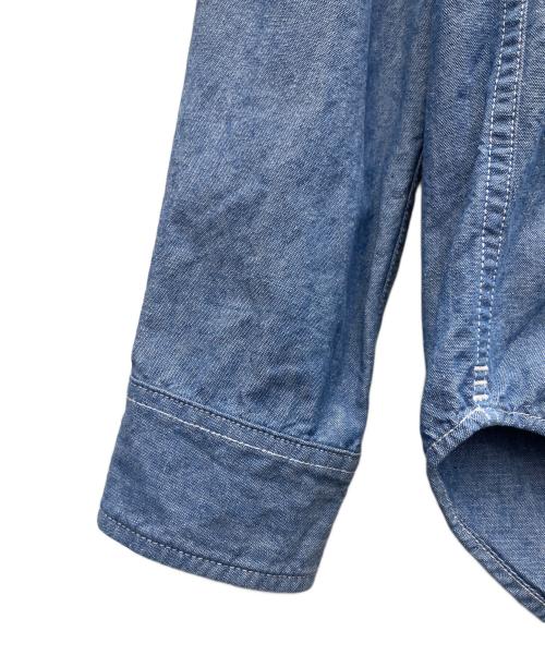 halfTen（ハーフテン）halfTen (ハーフテン) ボタンダウンシャツ インディゴ サイズ:SIZE0の古着・服飾アイテム