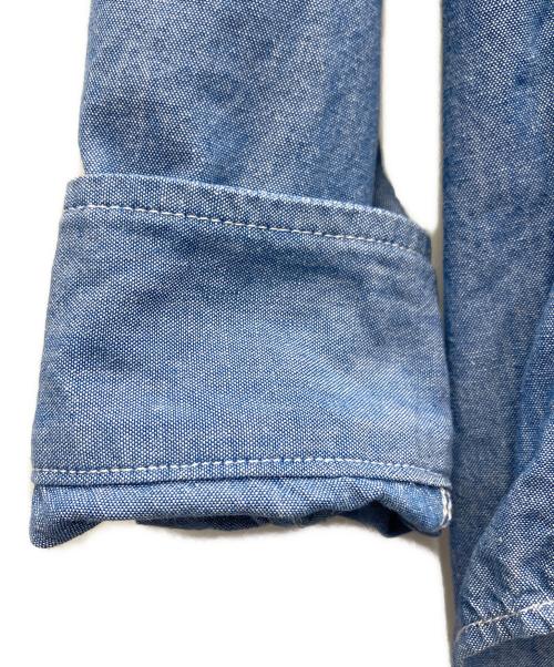 halfTen（ハーフテン）halfTen (ハーフテン) ボタンダウンシャツ インディゴ サイズ:SIZE0の古着・服飾アイテム