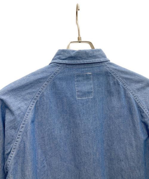 halfTen（ハーフテン）halfTen (ハーフテン) ボタンダウンシャツ インディゴ サイズ:SIZE0の古着・服飾アイテム