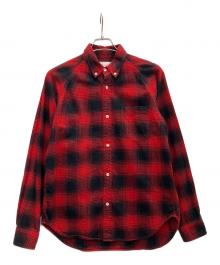 halfTen（ハーフテン）の古着「チェックシャツ」｜レッド