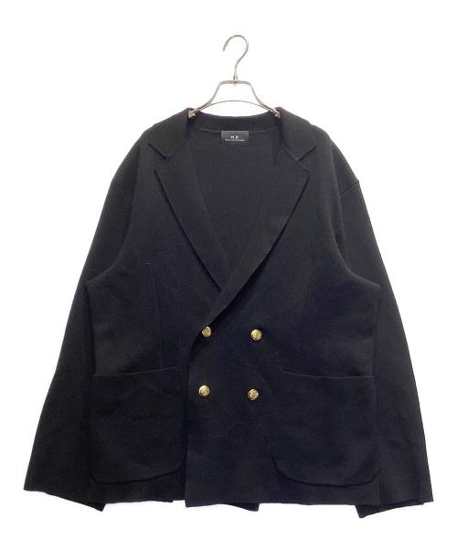 mb（エムビー）mb (エムビー) ハイエンドニットブレザー ブラック サイズ:FREEの古着・服飾アイテム