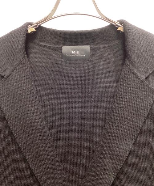 mb（エムビー）mb (エムビー) ハイエンドニットブレザー ブラック サイズ:FREEの古着・服飾アイテム