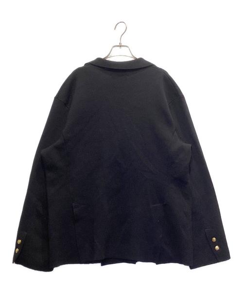 mb（エムビー）mb (エムビー) ハイエンドニットブレザー ブラック サイズ:FREEの古着・服飾アイテム