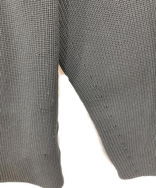 teatora（テアトラ）teatora (テアトラ) CARTRIDGE KNIT CREW 7G ブラック サイズ:2の古着・服飾アイテム