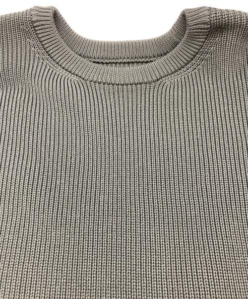 teatora（テアトラ）teatora (テアトラ) CARTRIDGE KNIT CREW 7G ブラック サイズ:2の古着・服飾アイテム