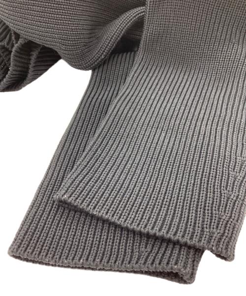 teatora（テアトラ）teatora (テアトラ) CARTRIDGE KNIT CREW 7G ブラック サイズ:2の古着・服飾アイテム