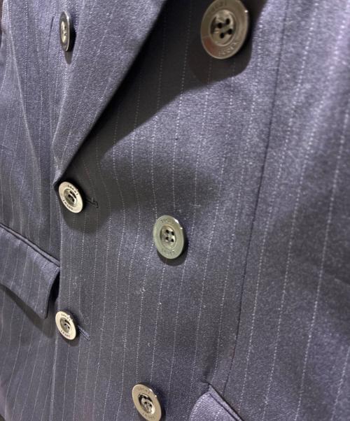 sacai（サカイ）sacai (サカイ) チョークストライプベスト ネイビー サイズ:3の古着・服飾アイテム